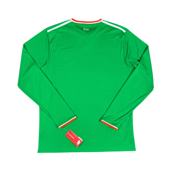 2017-18 Ireland New Balance L/S Home Shirt Brand New (L)