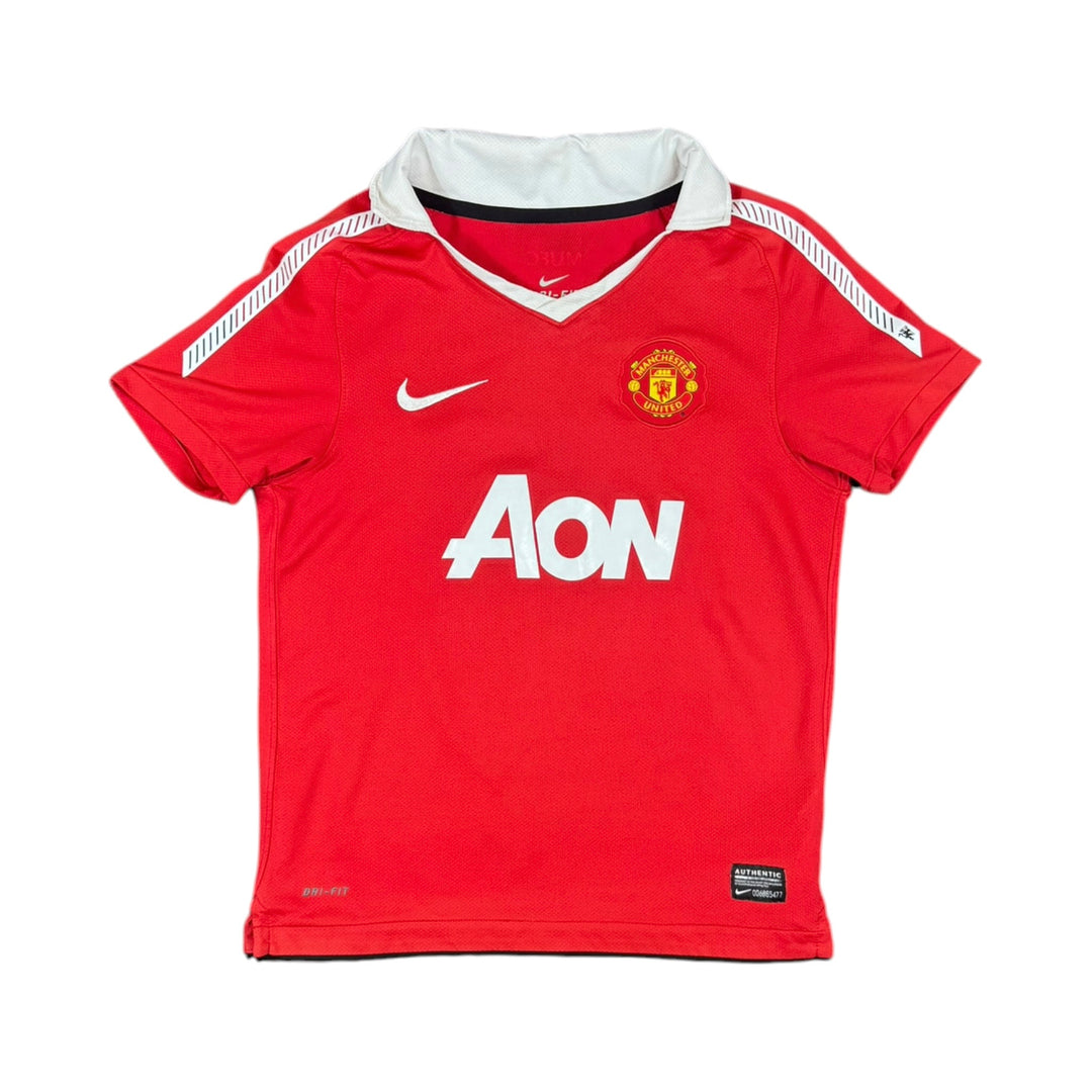 2010-11 Manchester United Home Shirt HERNANDEZ #14 - 8/10 - (9-10 Years)