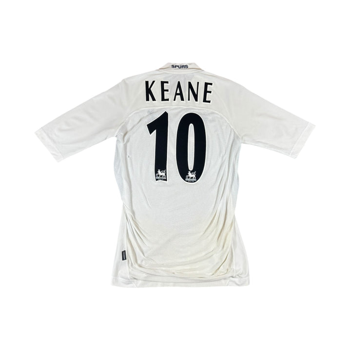 2004-05 Tottenham Hotspurs Kappa Home Shirt #10 KEANE - 7/10 - (M)