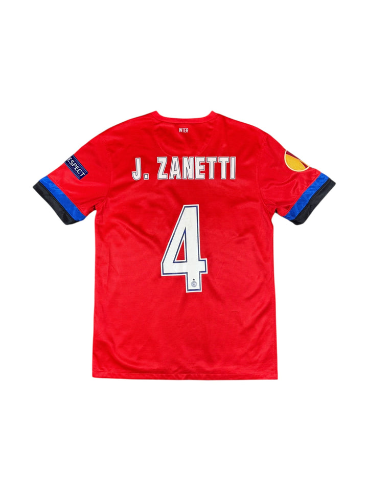 2012/13 Inter Milan Nike Away Football Shirt #4 ZANETTI - 8/10 - (M)