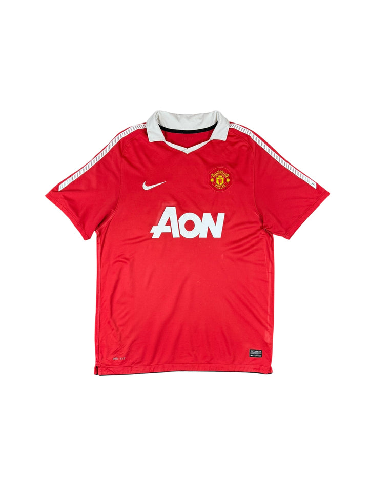2010/11 Manchester United Nike Home Shirt #9 BERBATOV - 7/10 - (L)