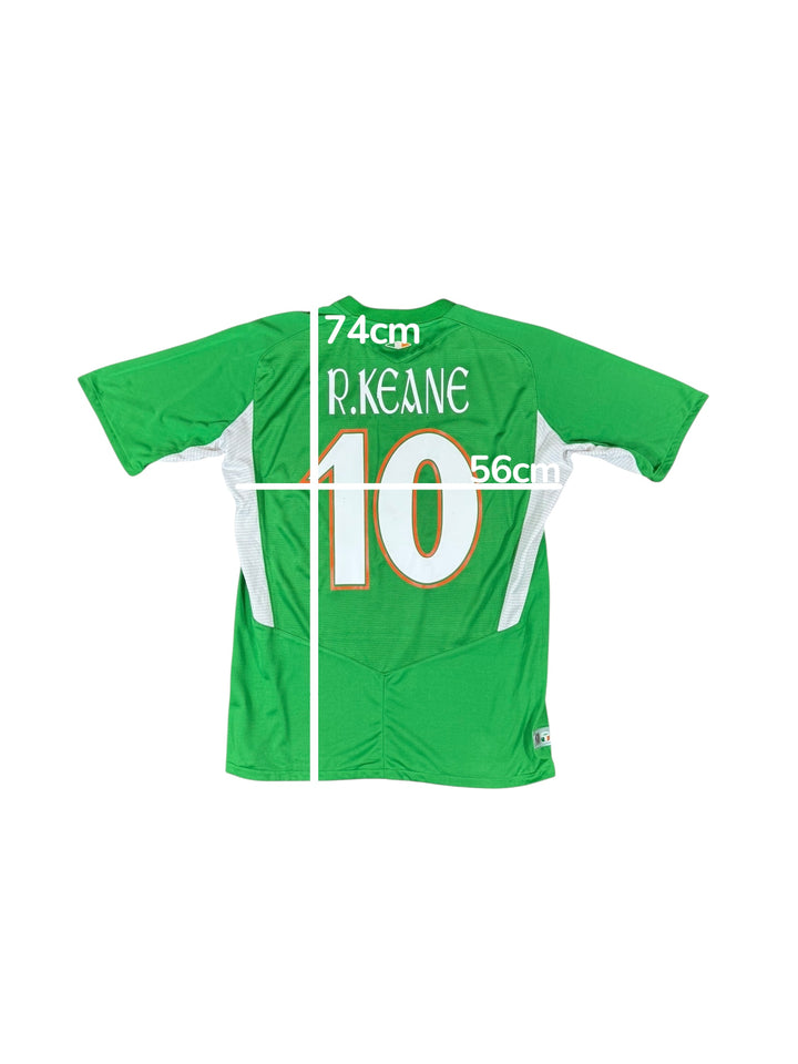 2004-06 Ireland Umbro Home Shirt #10 R. KEANE - 8/10 - (M)