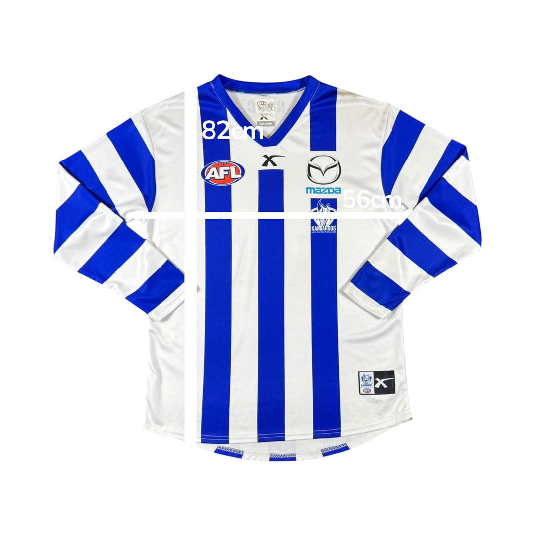 2011 North Melbourne Longsleeve AFL Home Shirt - 9/10 - (L)