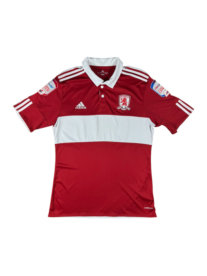 2010/11 Middlesbrough Adidas Home Football Shirt R.WILLIAMS - 9/10 - (M)
