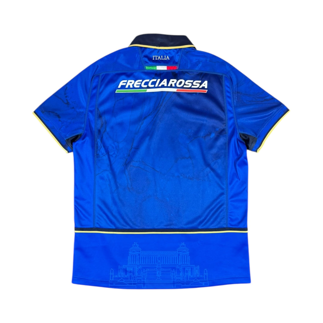 2025-26 Italy Macron Home Rugby Shirt - 9/10 - (L)