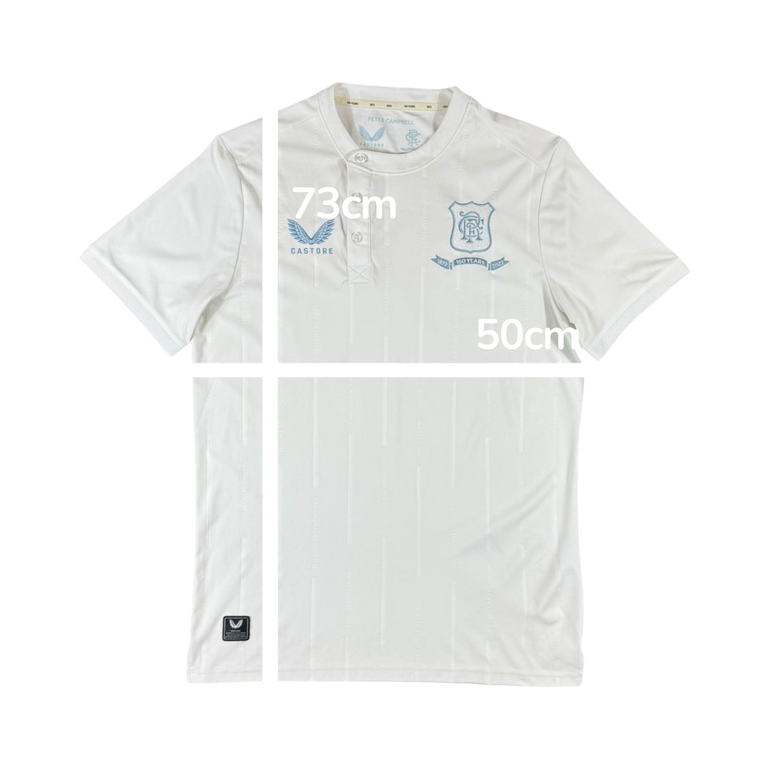 2021-22 Rangers Castore '150 Years Anniversary' Fourth Shirt - 8/10 - (M)