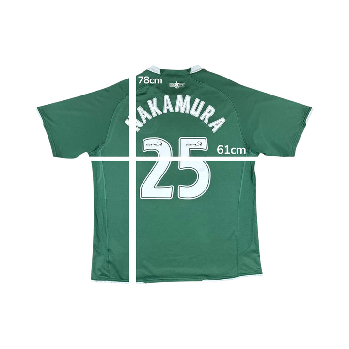 2007-08 Celtic Nike Away Shirt #25 NAKAMURA - 9/10 - (2XL)