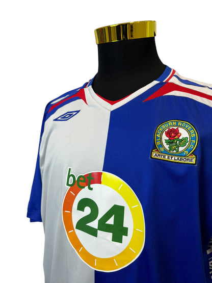 Blackburn Rovers 2007/08 Home Football Jersey