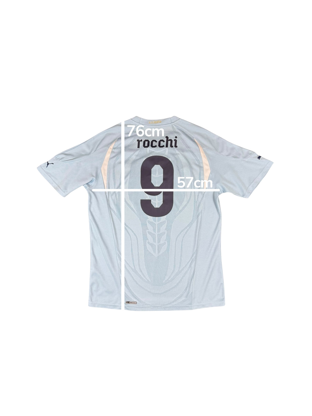 2010-11 Lazio Puma Home Shirt #9 ROCCHI - 8/10 - (L)