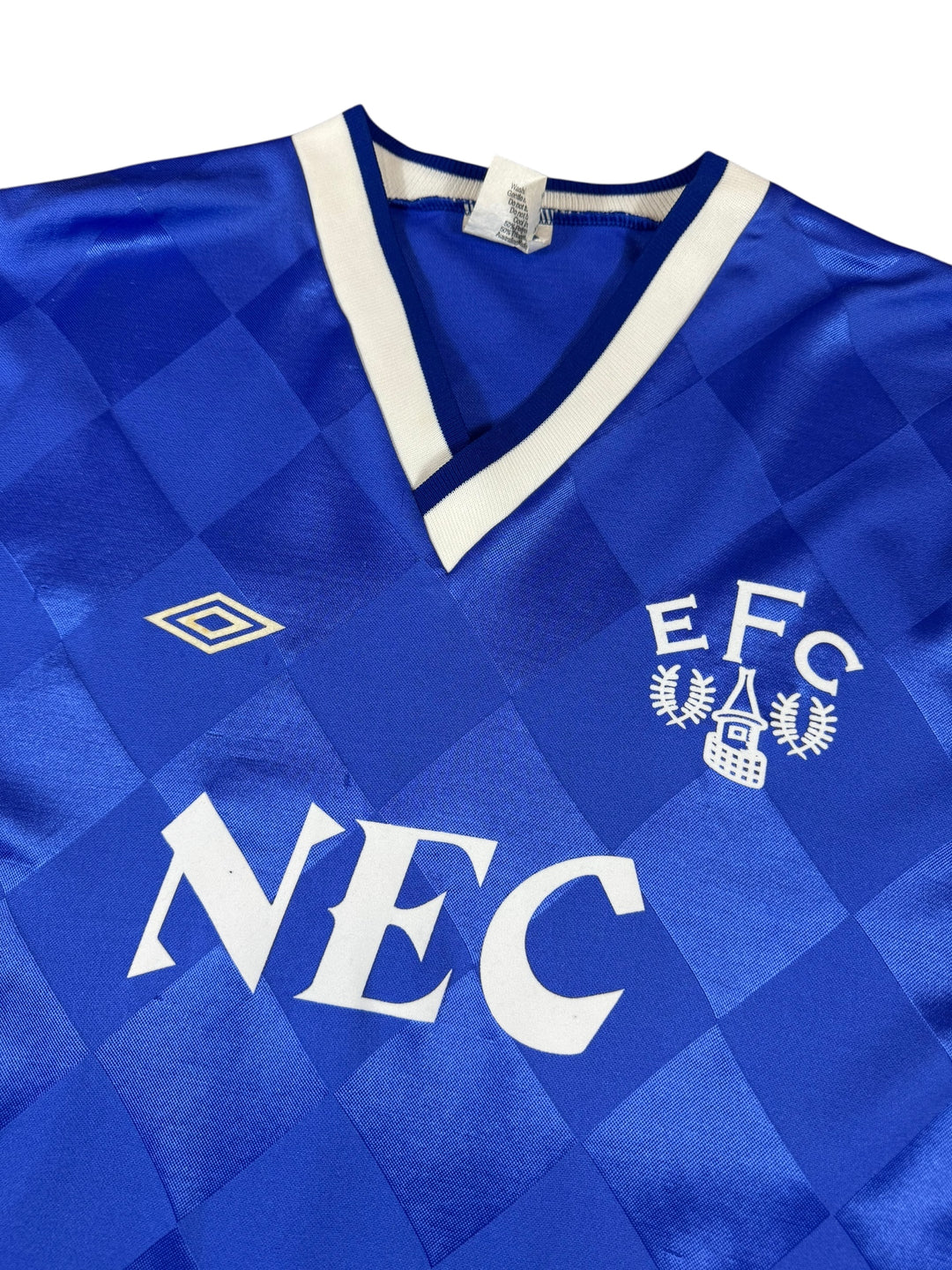 1986-89 Everton Umbro Home Shirt - 8/10 - (XL)