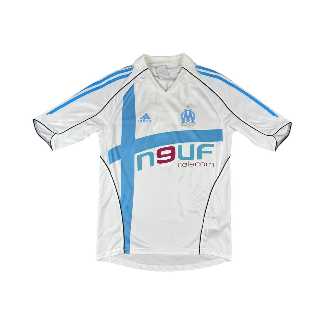 2004-05 Marseille Adidas Home Shirt #7 RIBERY - 8/10 - (S)