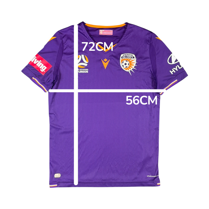 2019-20 Perth Glory Home Shirt - 8/10 - (L)