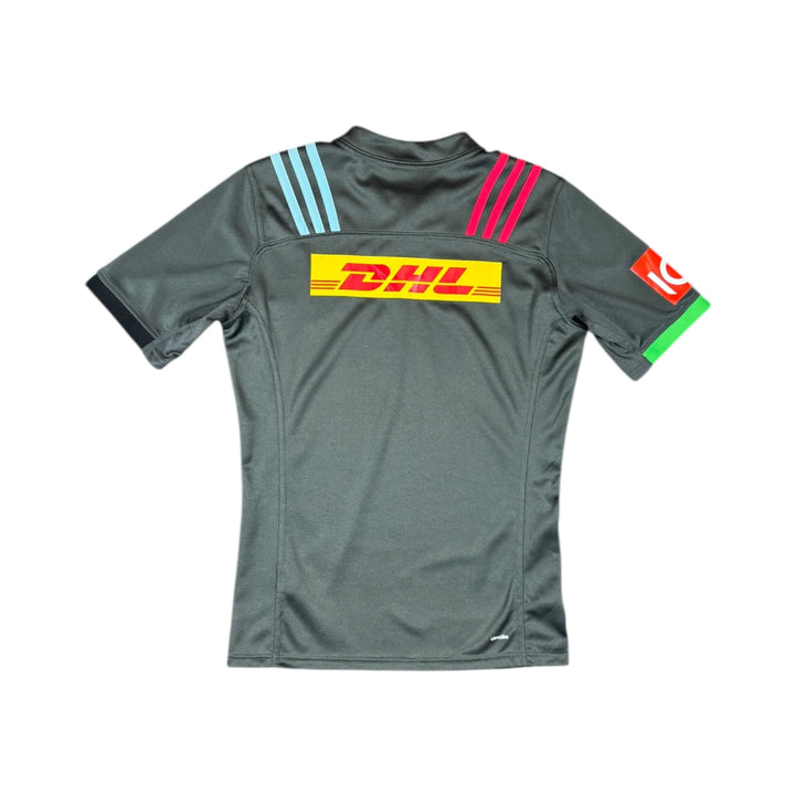 2016-17 Harlequins Adidas Big Game 9 Rugby Shirt - 8/10 - (M)