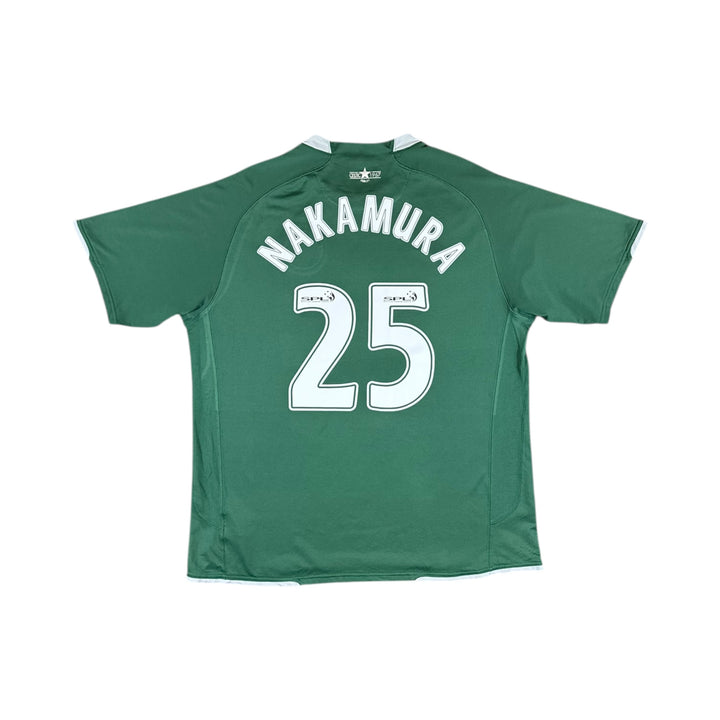 2007-08 Celtic Nike Away Shirt #25 NAKAMURA - 9/10 - (2XL)