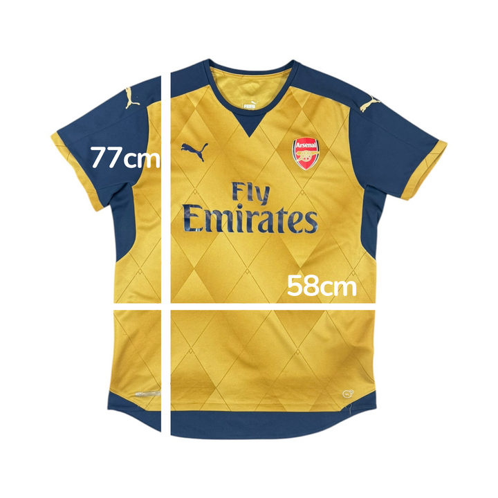 2015-16 Arsenal Away Shirt - 8/10 - (XL)