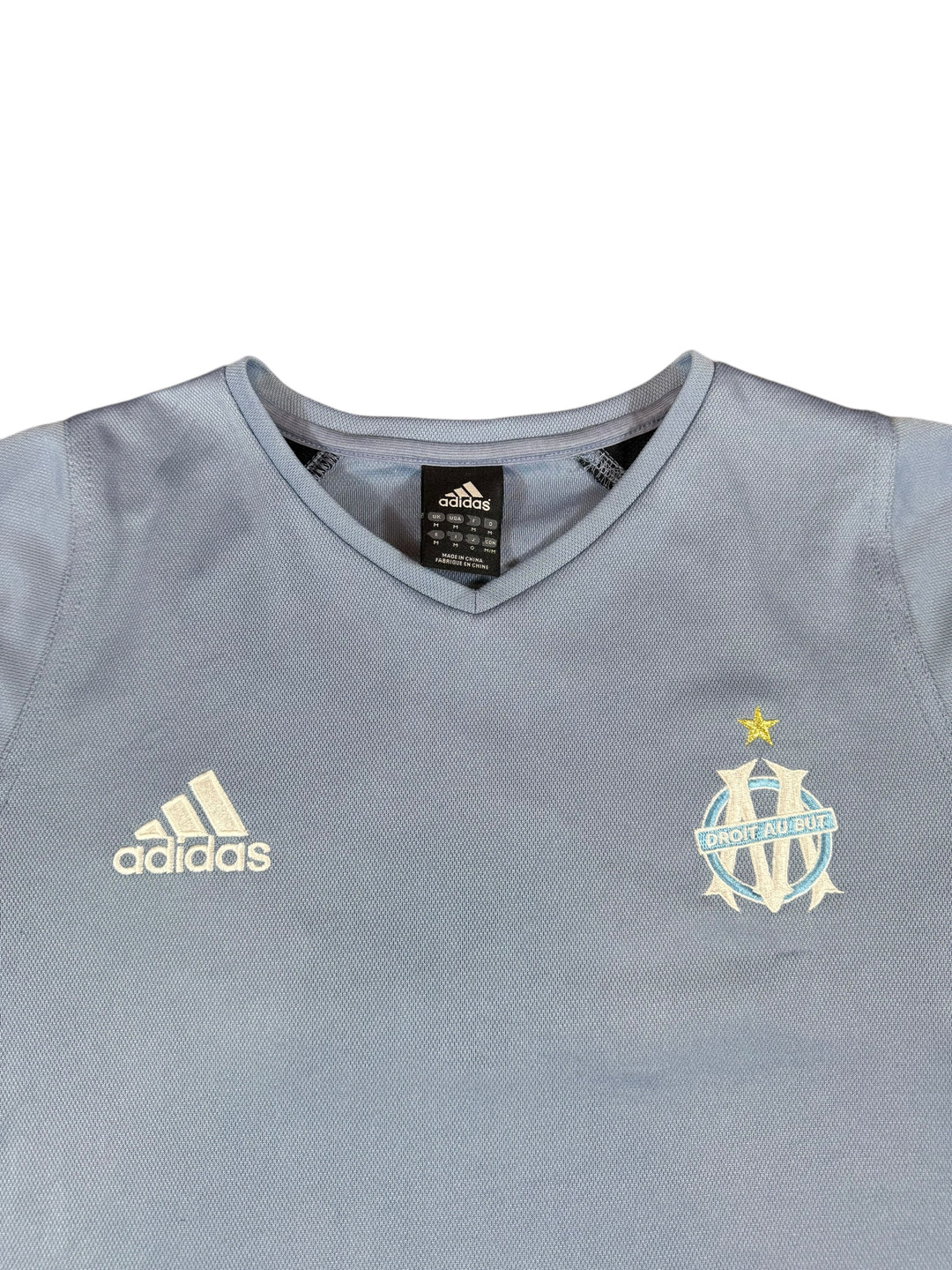 2003/04 Marseille Adidas Training Football Shirt - 8/10 - (M)