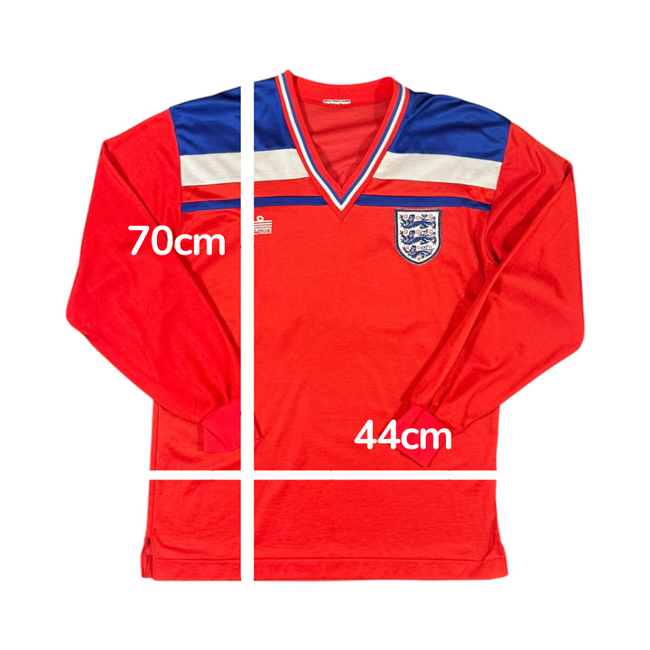 1980-83 England Admiral Template Shirt L/S #21 - 8/10 - (M)