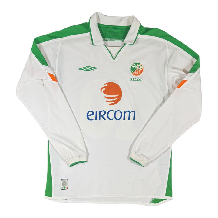 2003-05 Ireland Away Shirt L/S KEANE #10 - 7/10 - (L)