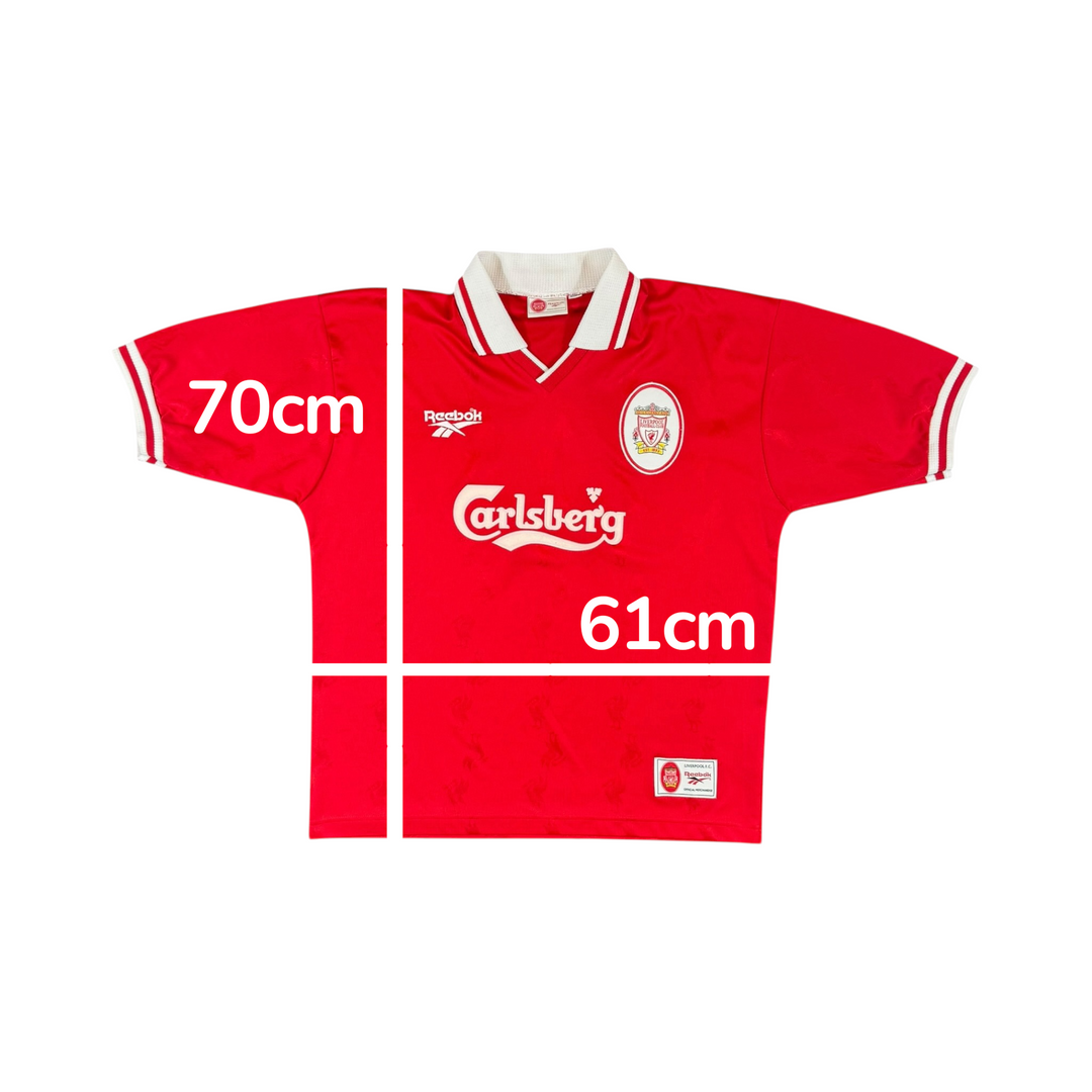 1996-98 Liverpool Reebok Home Shirt - 10/10 - (L)