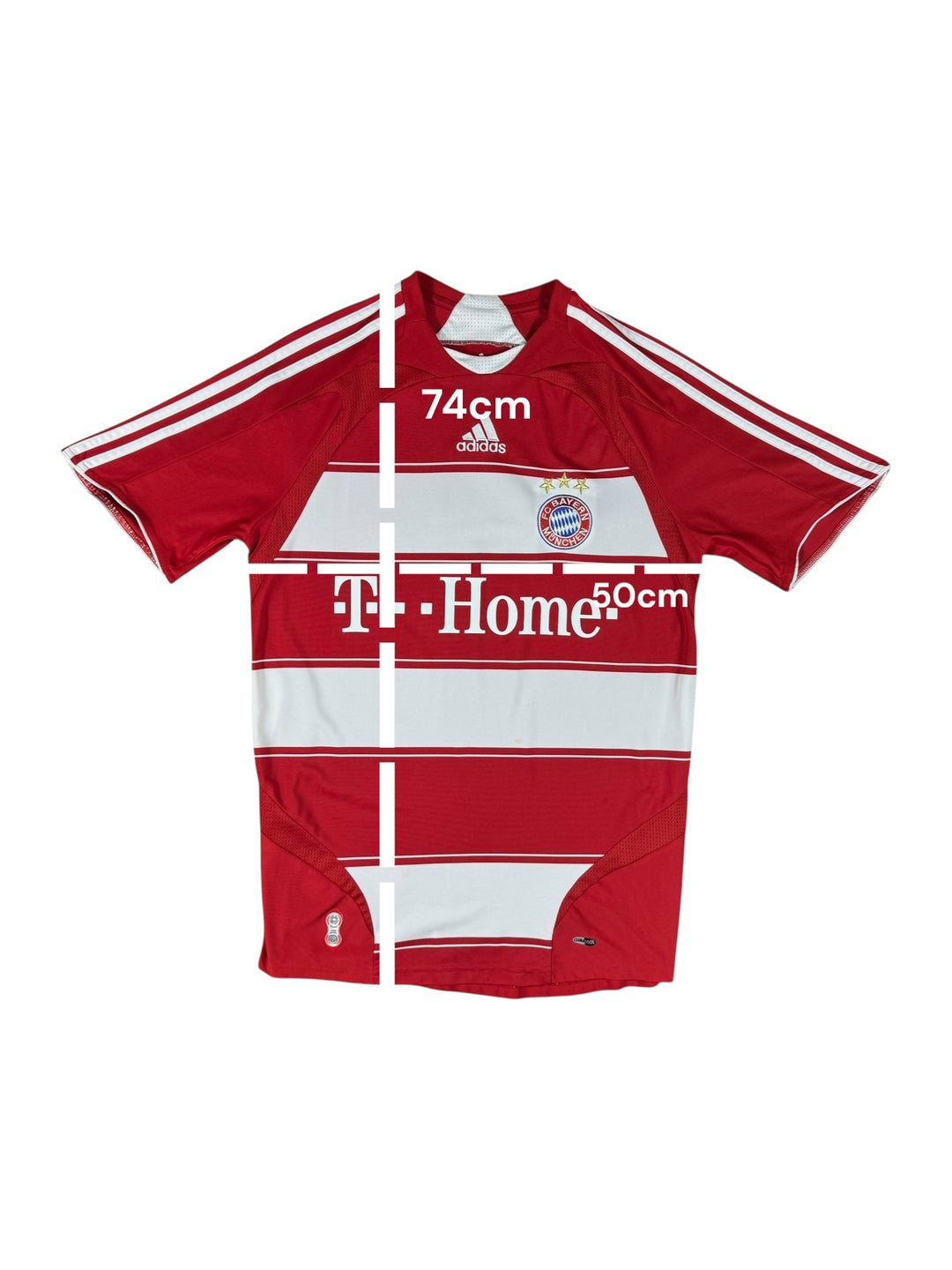 2007/08 Bayern Munich Adidas Home Football Shirt - 9/10 - (S)