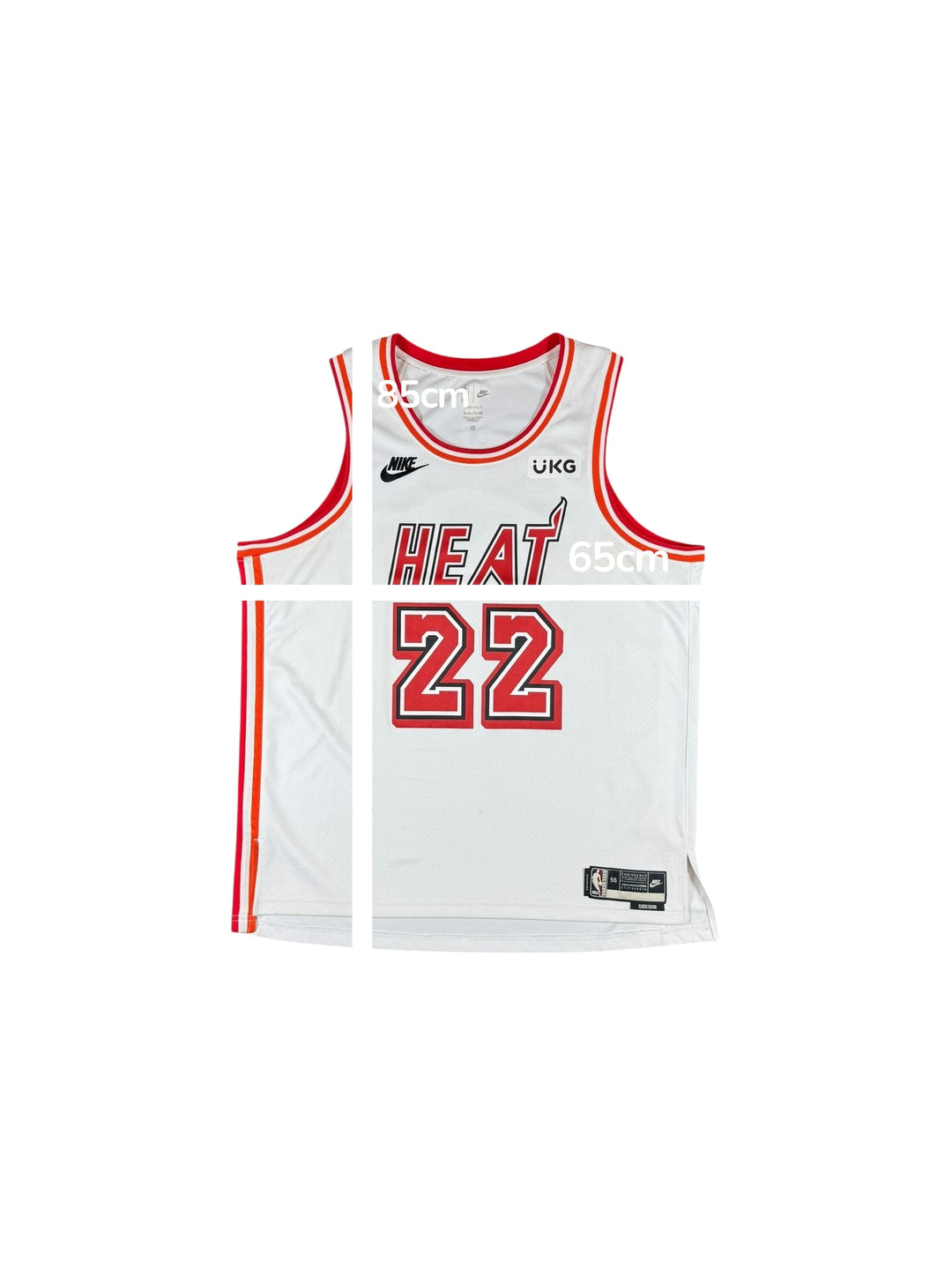 2022/23 Miami Heat Nike UKG Basketball Jersey #22 BUTLER - 7/10 - (2XL)