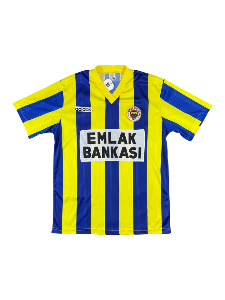 1995/96 Fenerbahce Adidas Home Shirt - 10/10 - (L)