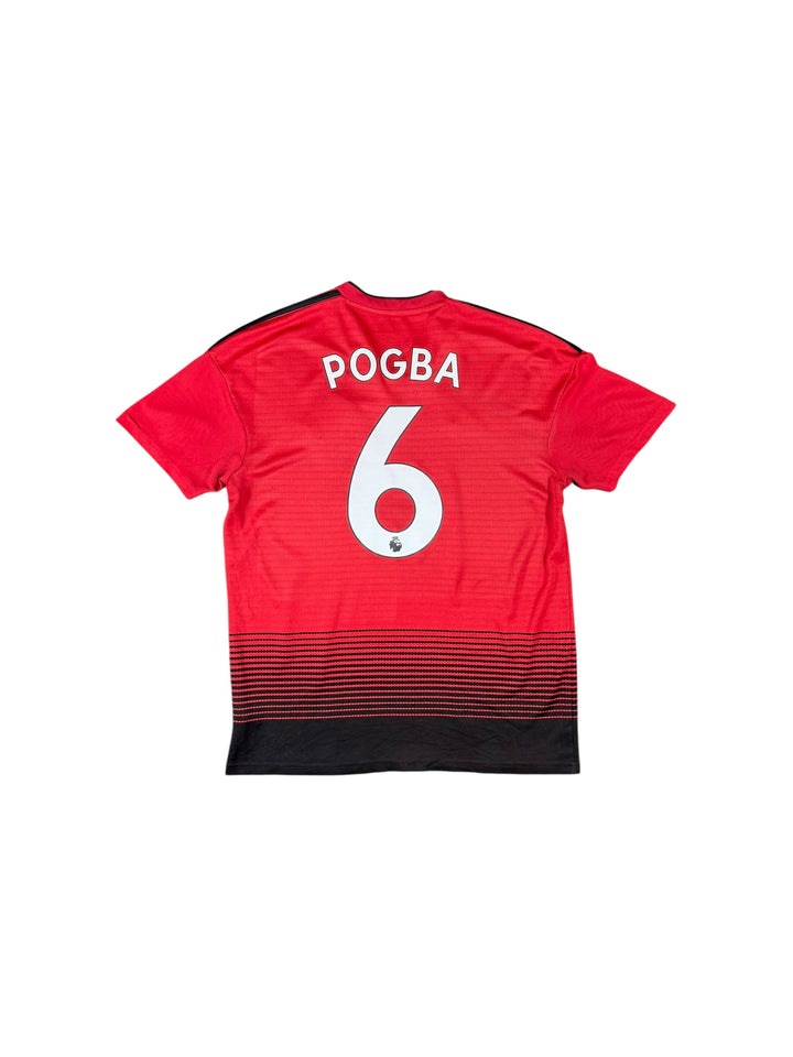 2018-19 Manchester United Adidas Home Shirt #9 POGBA - 7/10 - (M)