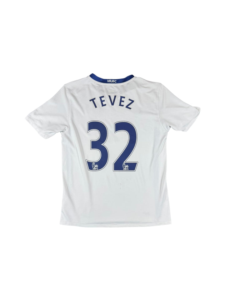 2008/10 Manchester United Nike Away Shirt #32 TEVES - 7/10 - (13-15 Years)