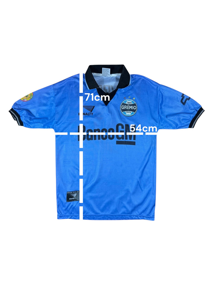 1998 Gremio Penalty Home Football Shirt #9 NUNES - 8/10 - (L)