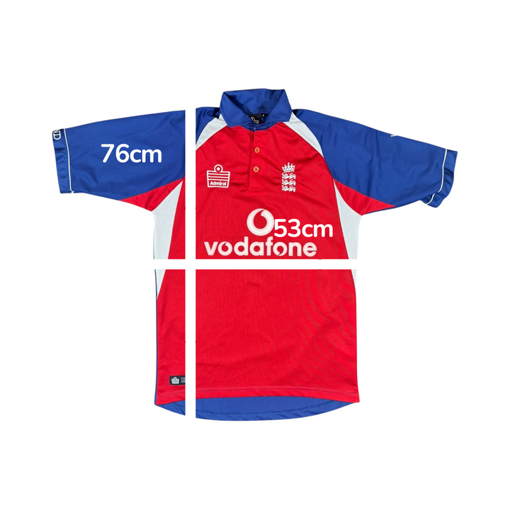 2004-05 England Cricket Away Shirt - 8/10 - (S)