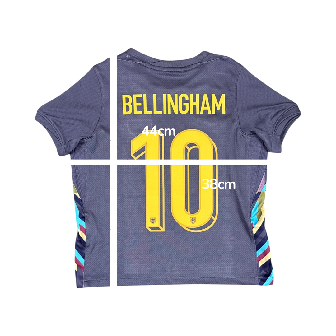 2024-25 England Nike Away Shirt #10 BELLINGHAM - 8/10 - (9-10 Years)