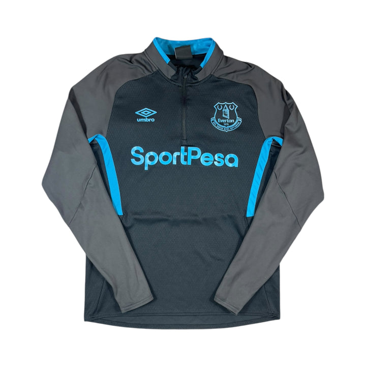 2017-18 Everton 1/4 Zip Training Shirt - 8/10 - (M)