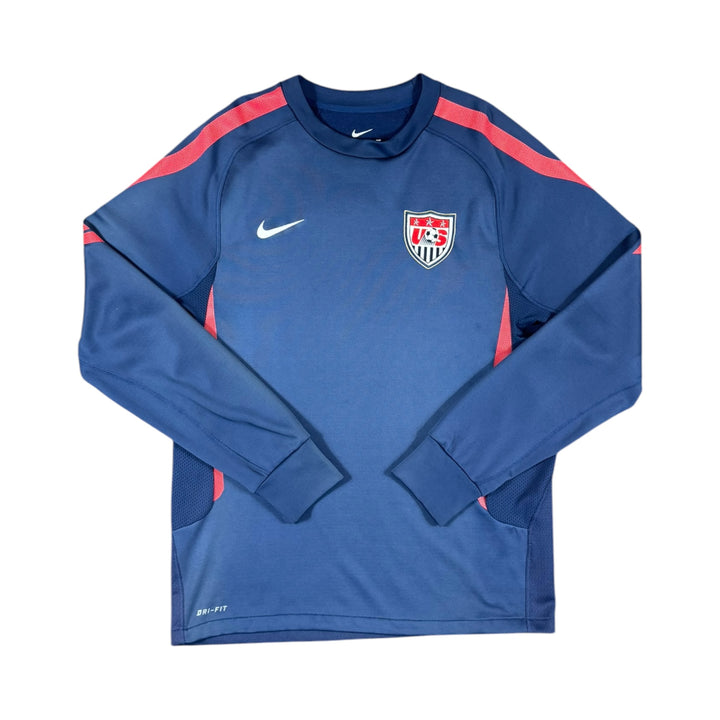 2010-11 USA Nike L/S Training Shirt - 8/10 - (M)