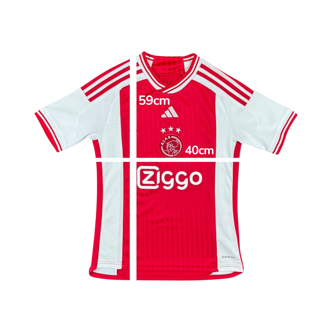 2023-24 Ajax Adidas Home Shirt - 9/10 - (11-12 Years)