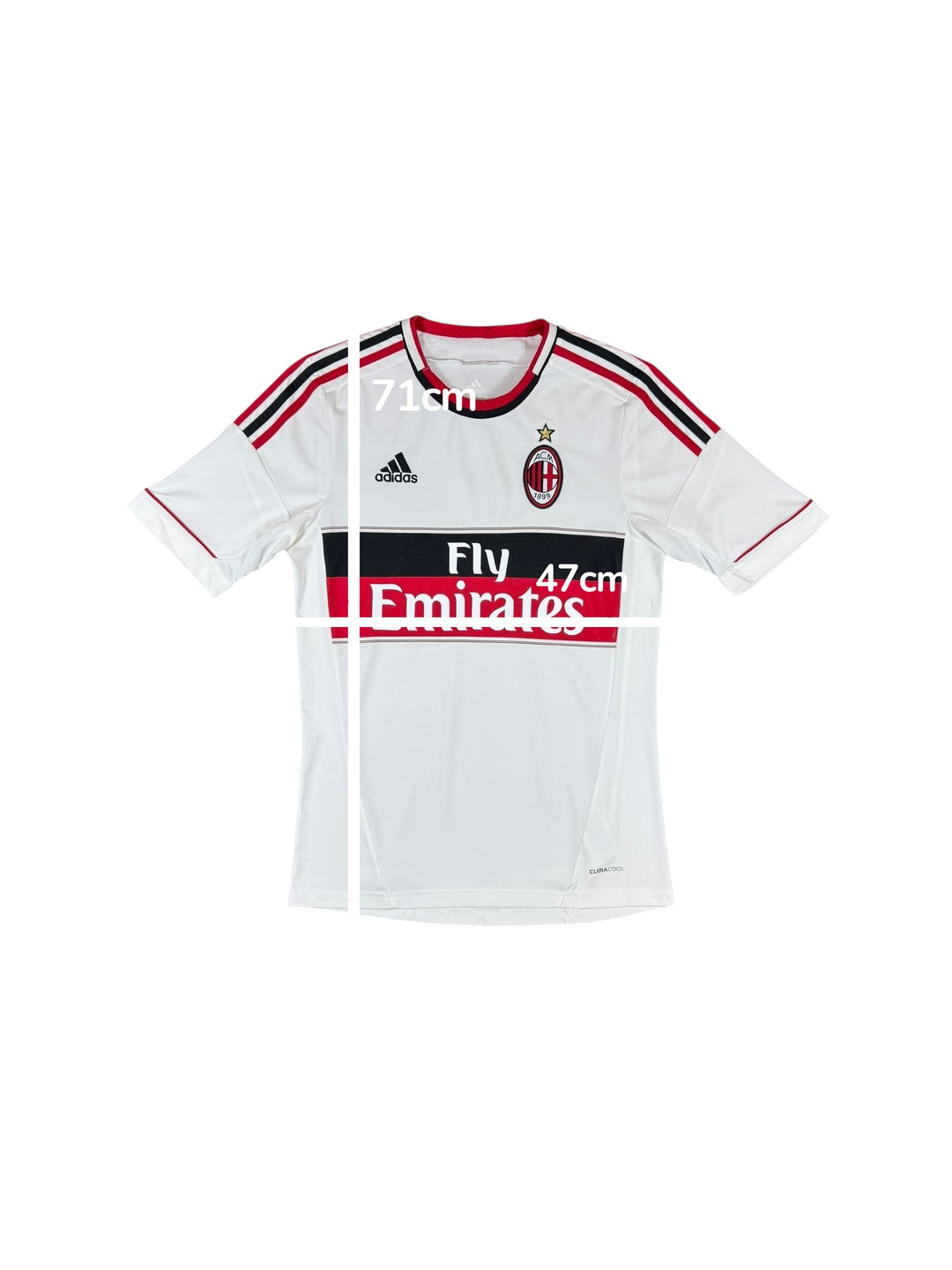 2012-13 AC Milan Adidas Away Shirt - 8/10 - (S)