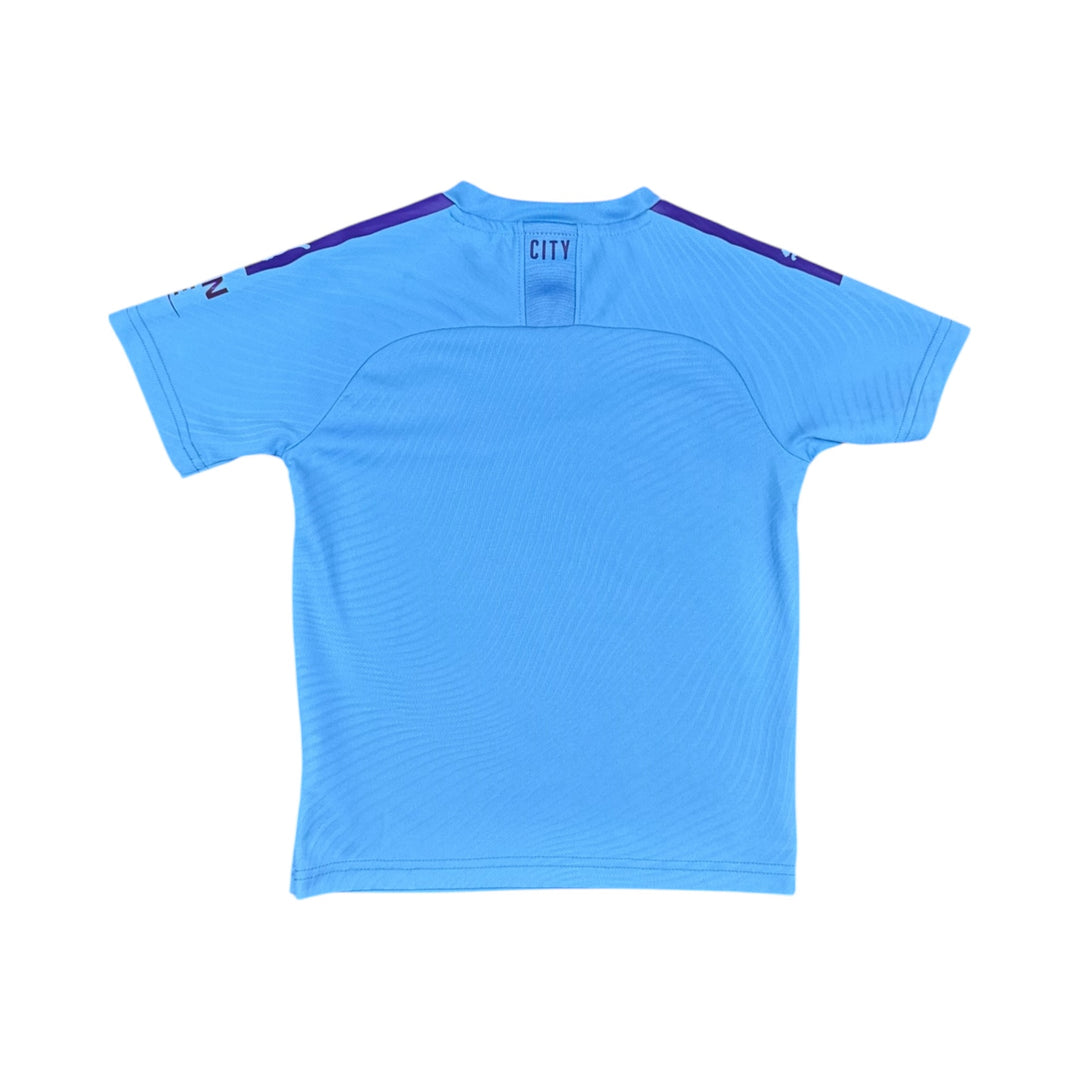 2019-20 Manchester City Puma Home Shirt - 9/10 - (7-8 Years)