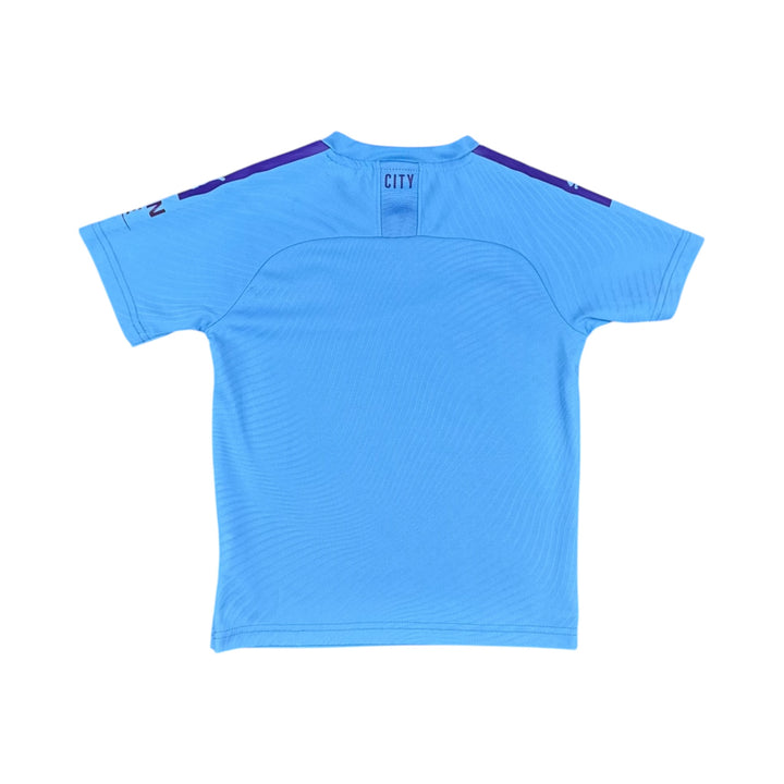 2019-20 Manchester City Puma Home Shirt - 9/10 - (7-8 Years)