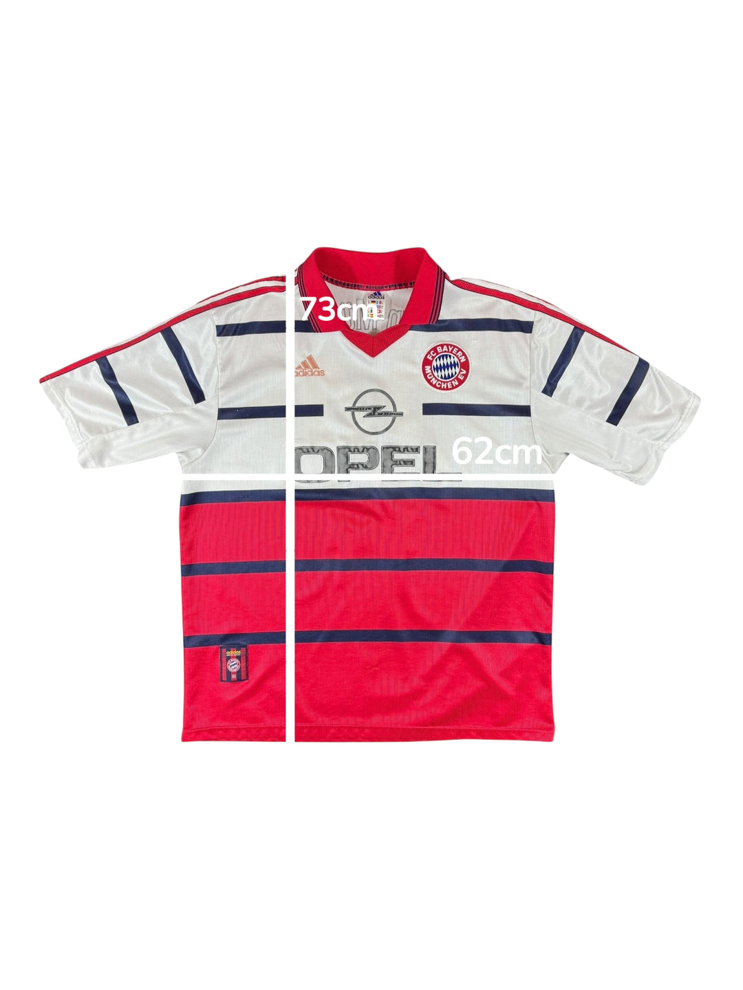 1998/00 Bayern Munich Adidas Away Shirt #24 - 7/10 - (XL)