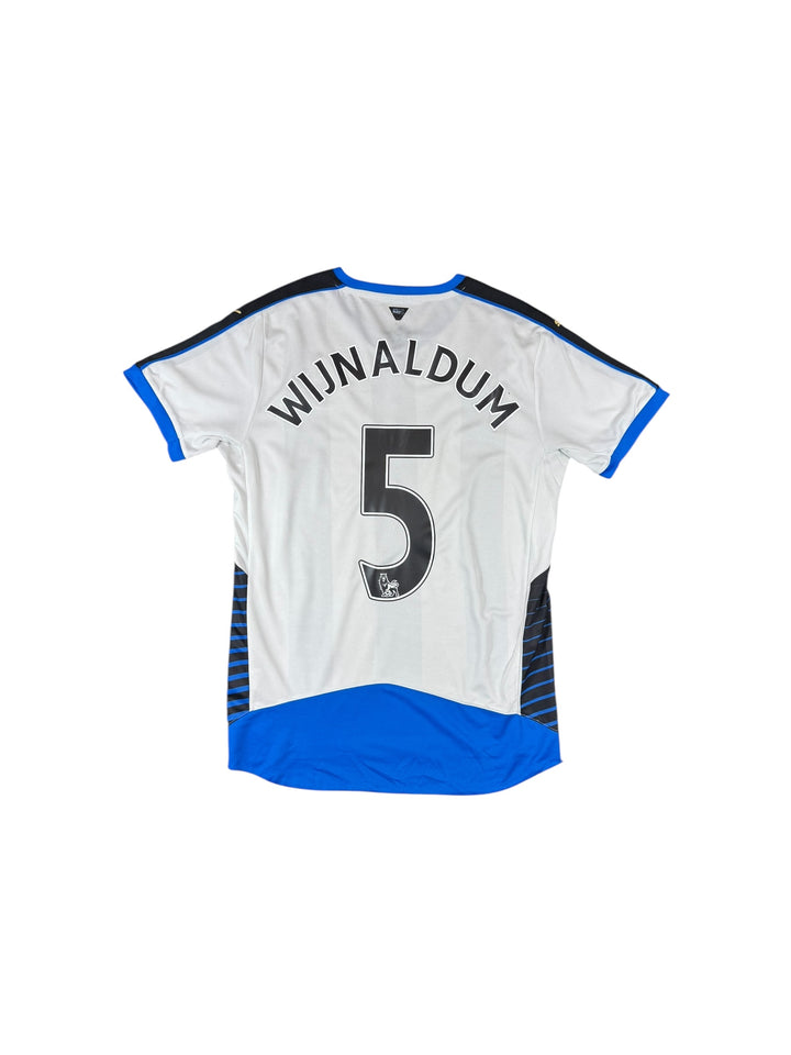 2015-16 Newcastle Puma Home Shirt #5 WIJNALDUM - 8/10 - (M)