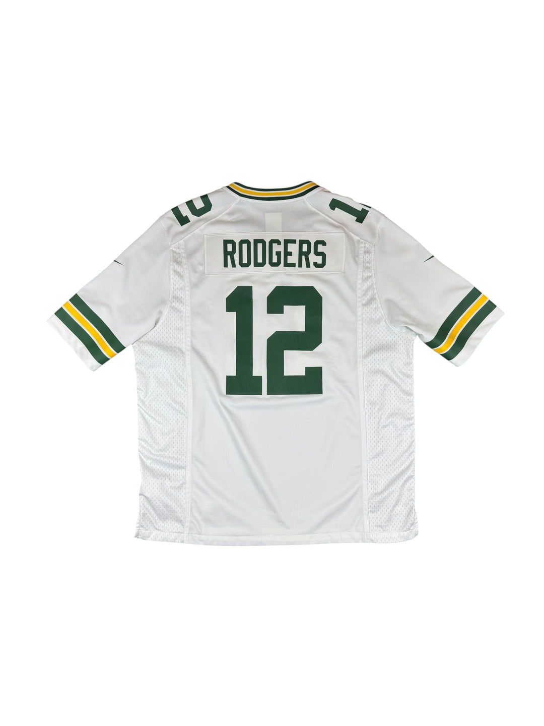 2012-22 Green Bay Packers Nike NFL Away Shirt #12 RODGERS - 9/10 - (XL)
