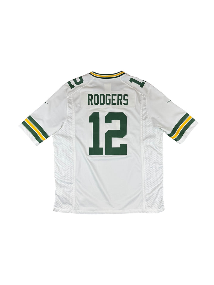 2012-22 Green Bay Packers Nike NFL Away Shirt #12 RODGERS - 9/10 - (XL)