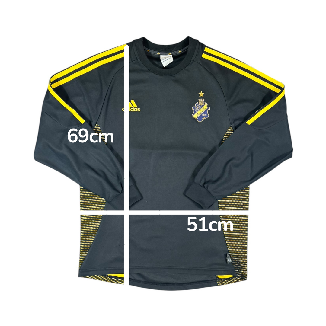 2002-03 AIK Stockholm Home L/S Shirt - 8/10 - (S)