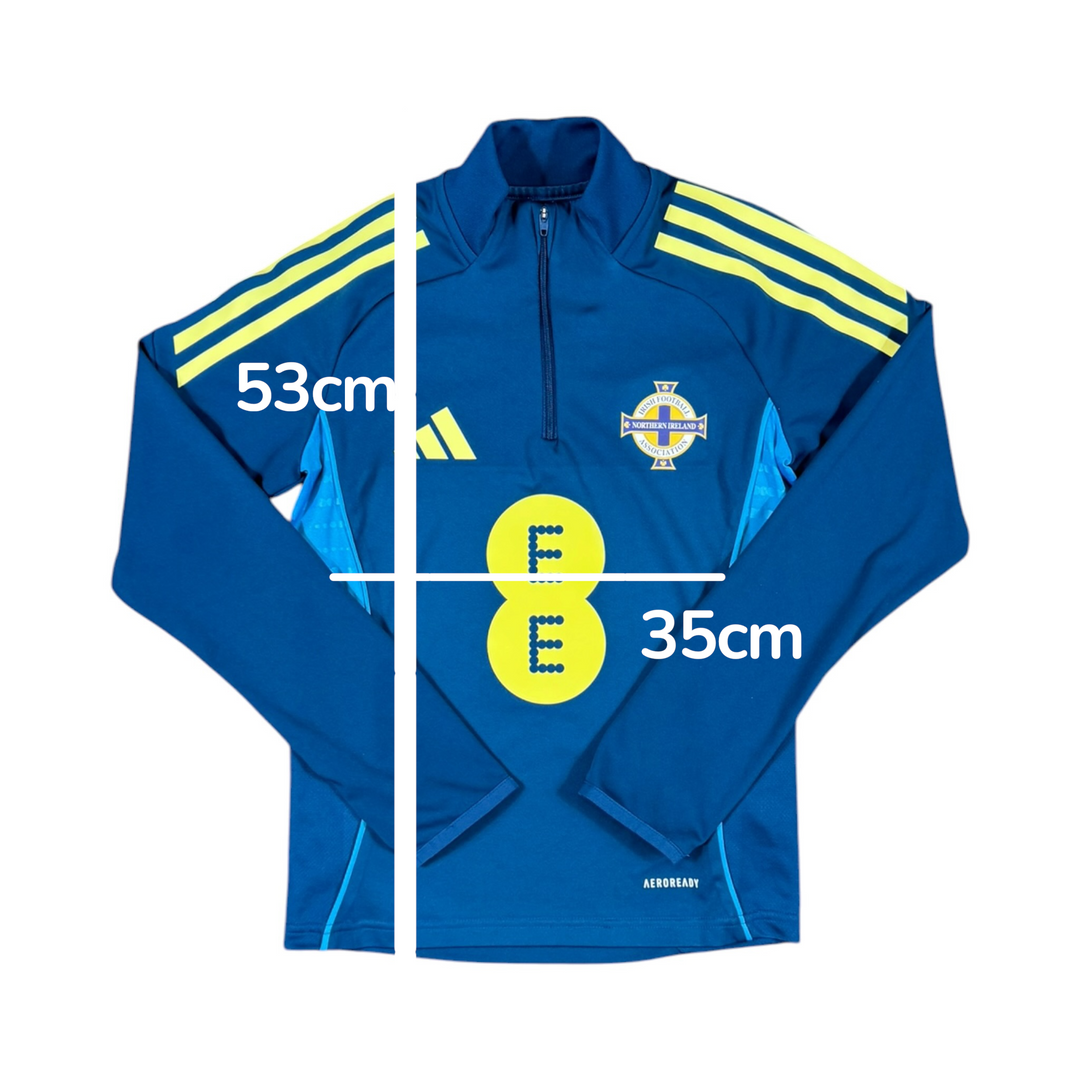 2024-25 Northern Ireland Training 1/4 Zip - 9/10 - (9-10 Years)