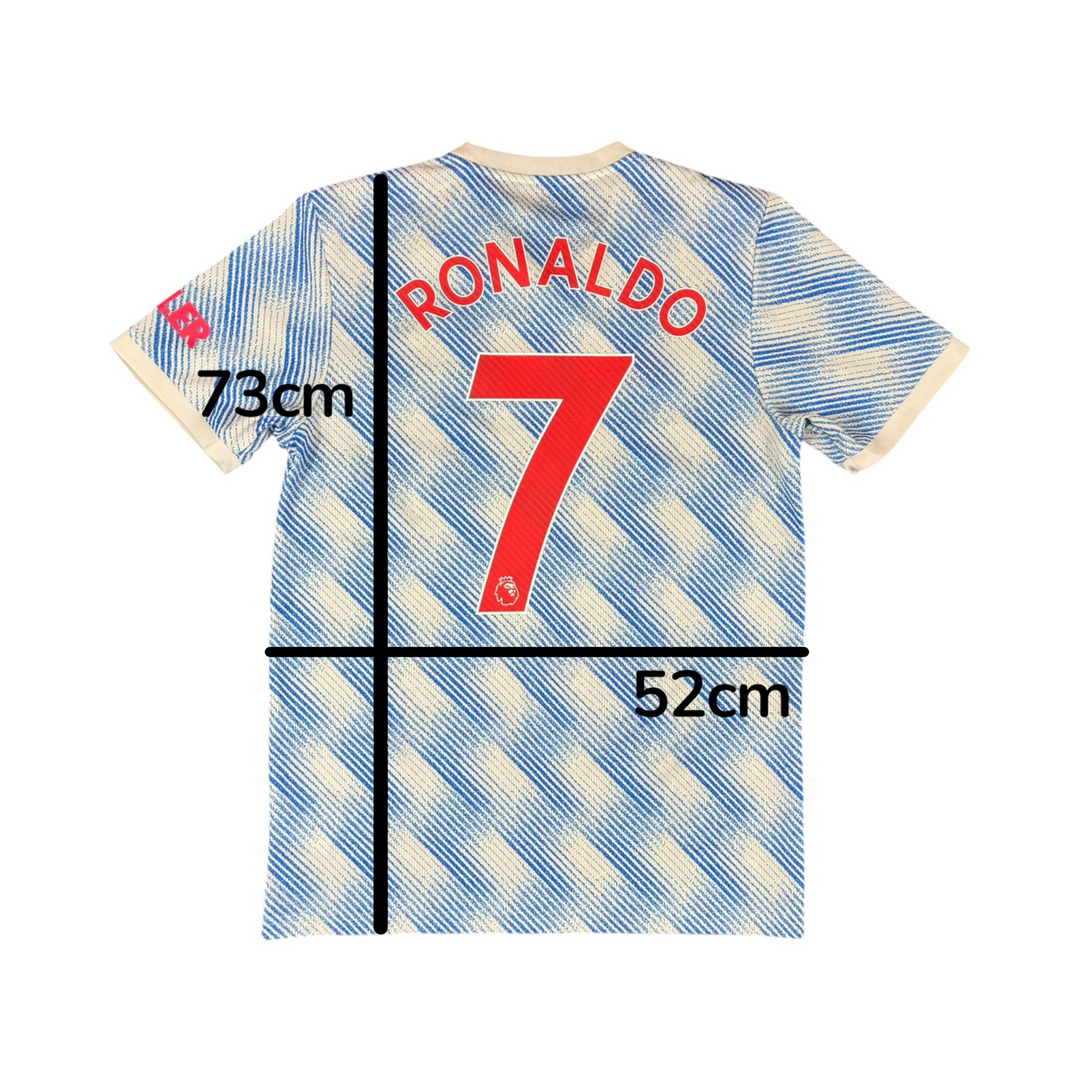 2021-22 Manchester United Away Shirt RONALDO #7 - 8/10 - (M)