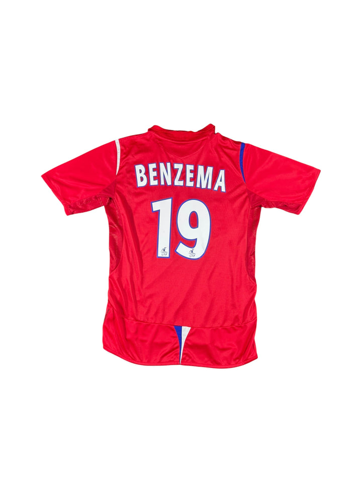 2006-07 Olympique Lyonnaise Umbro Away Shirt #19 BENZEMA - 9/10 - (M)