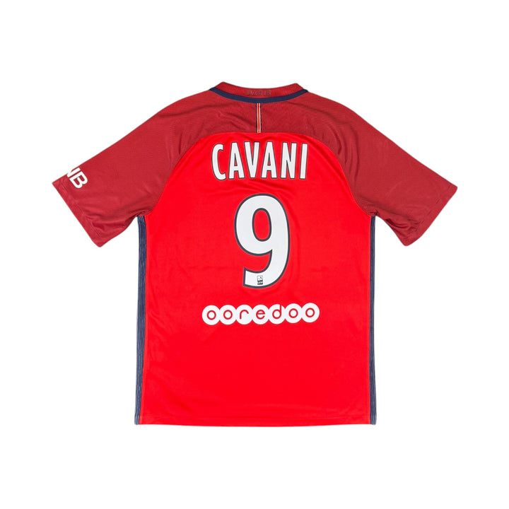 2016-17 Paris Saint Germain Away Shirt CAVANI #9 - 9/10 - (M)