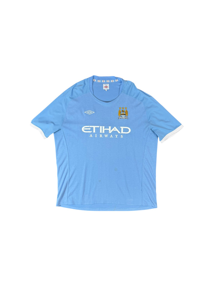 2010-11 Manchester City Umbro Home Shirt - 7/10 - (2XL)