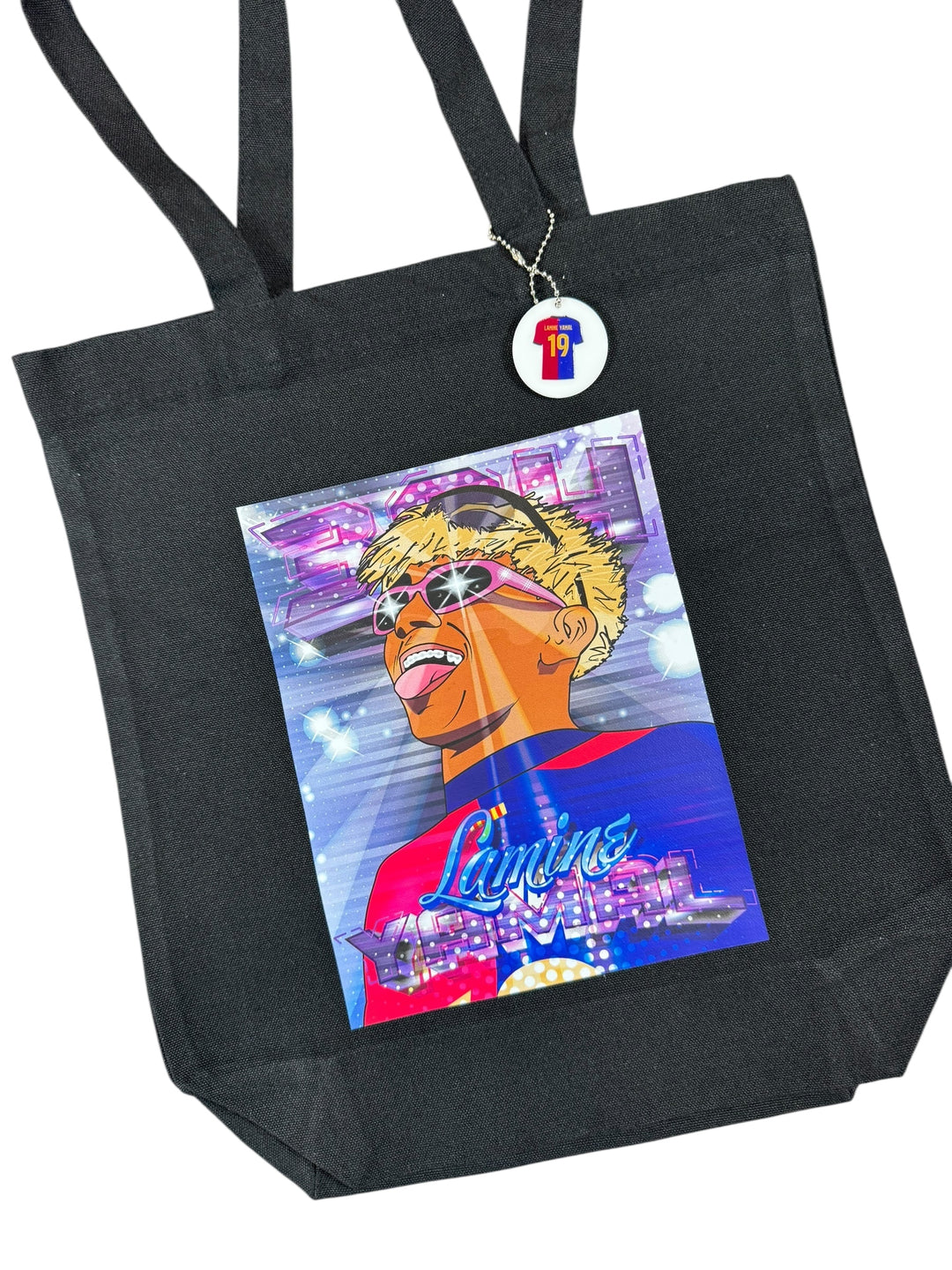 The “Lamine Yamal” Tote Bag Black