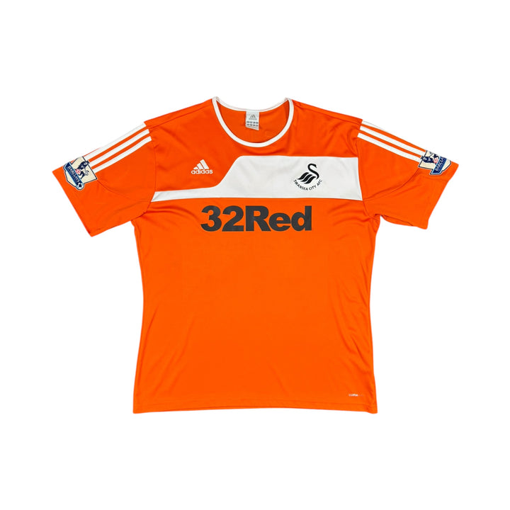 2011-12 Swansea Adidas Away Shirt #24 DELAP - 9/10 - (XL)