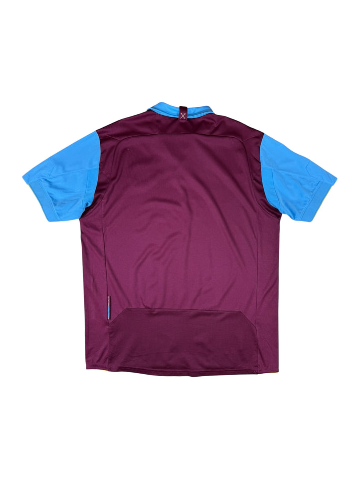 2010/11 West Ham Macron Home Football Shirt - 8/10 - (2XL)